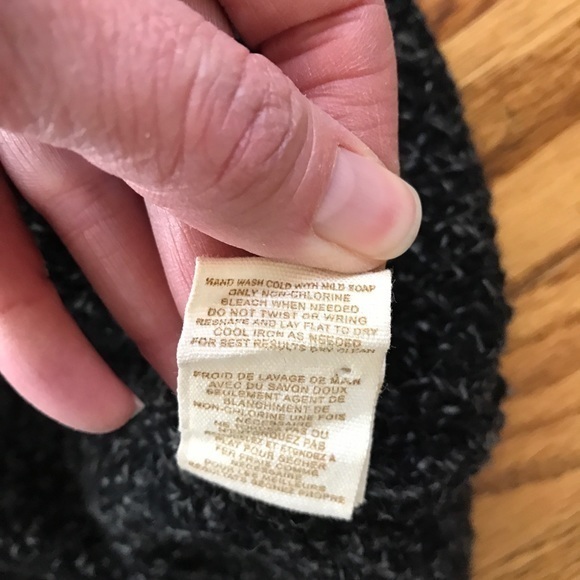 Free People wool‎ blend shirt sleeve sweater Medium - Picture 5 of 8